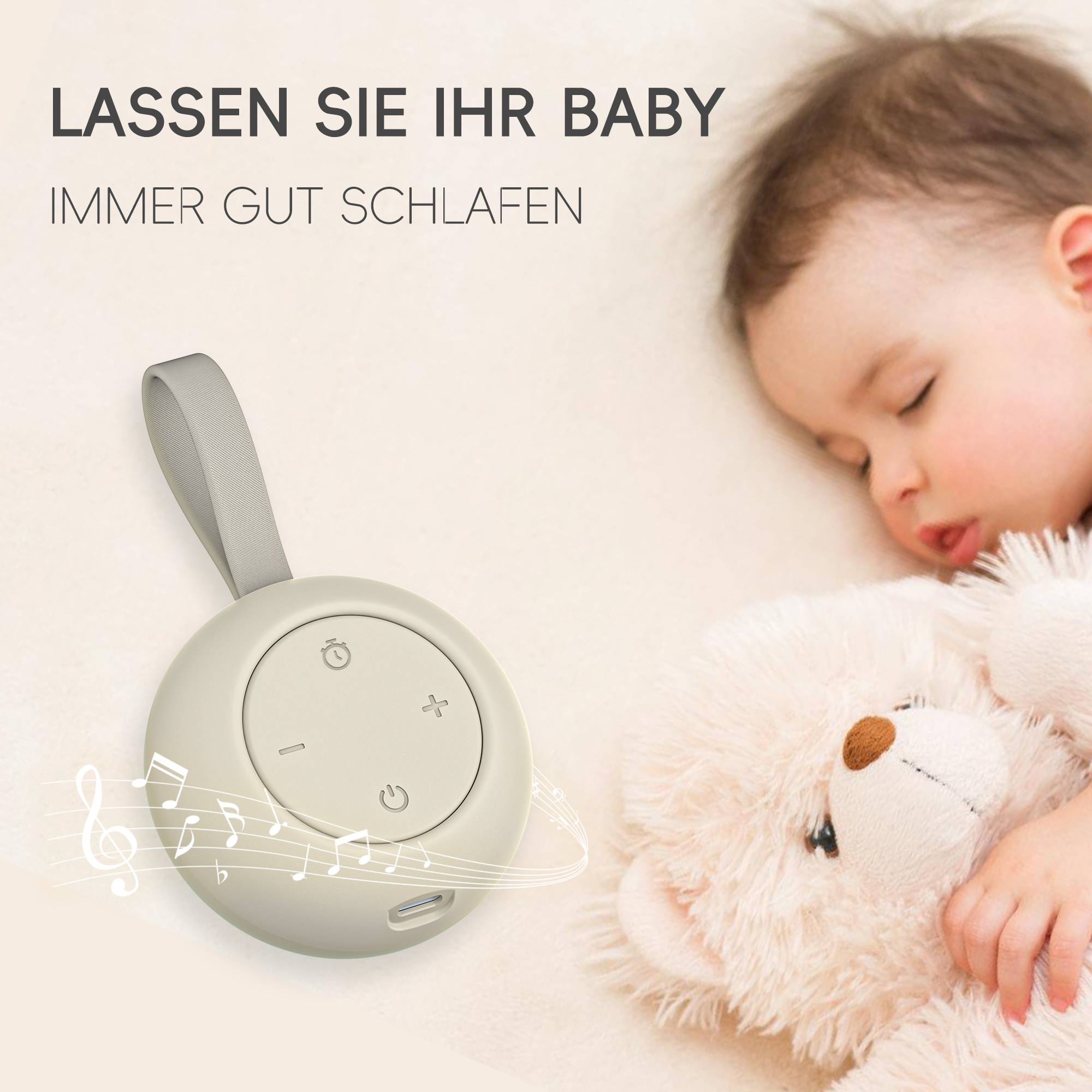 Onestyle Spieluhr fürs Baby,  Schlaflieder, Klänge